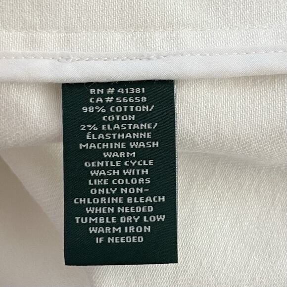 Lauren Ralph Lauren Women's Denim Jacket Size 18W White Gold Logo Buttons NWT - Picture 7 of 7